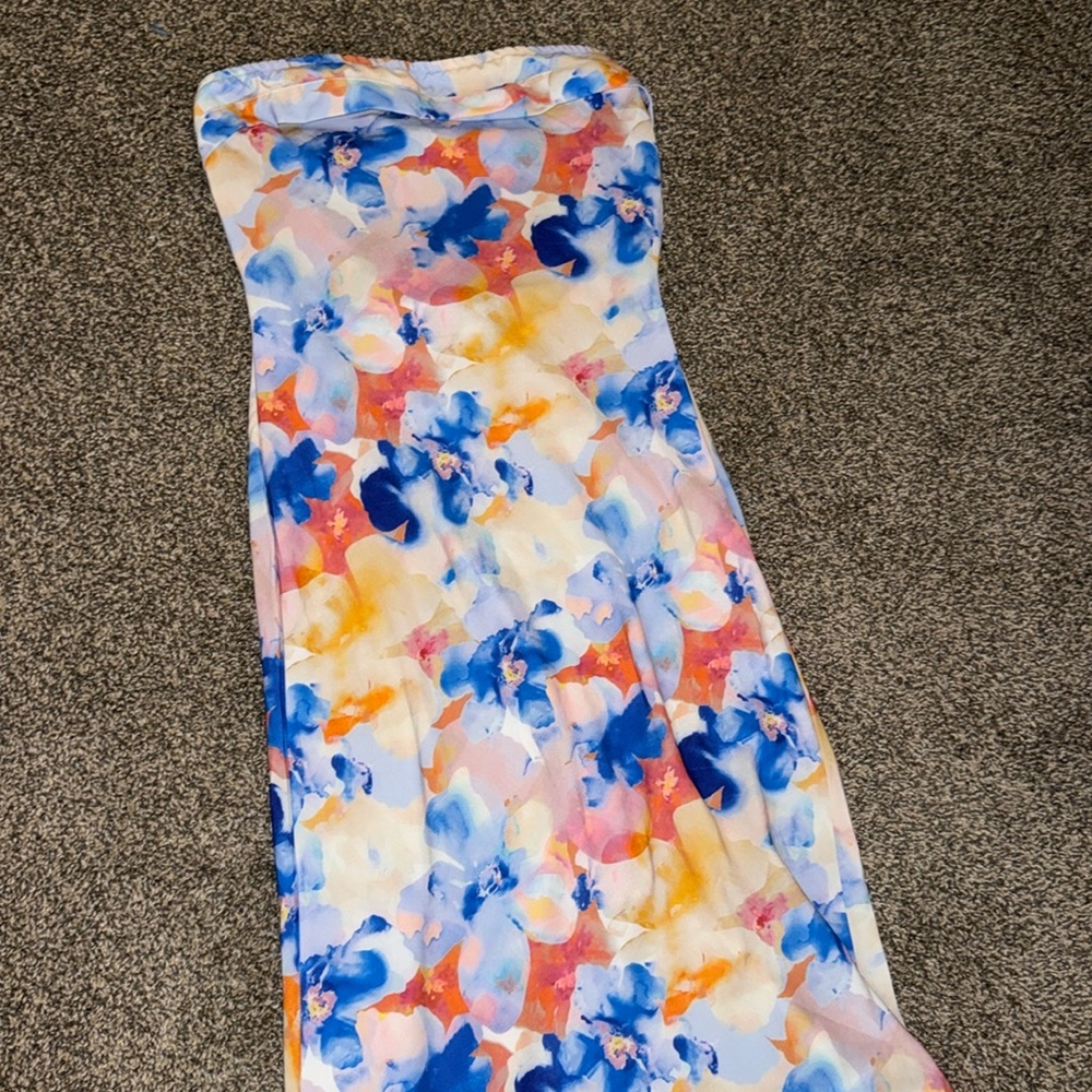 Viral SHEIN strapless dress!